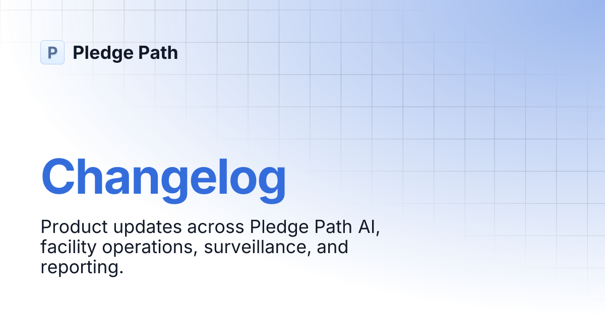 Changelog | Pledge Path